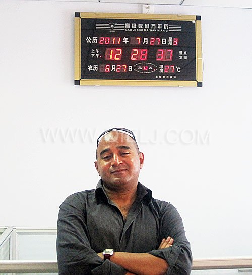 2011年7月25日，外國友人參觀考察我公司！明經理等接待并陪同參觀！(圖3)